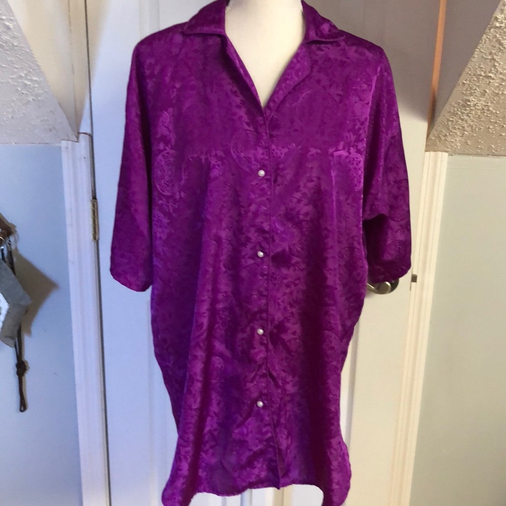 Victoria Secret satin sleep shirt